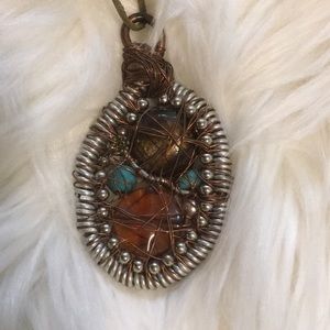 🎉3 for $15🎉Handmade wire wrap necklace